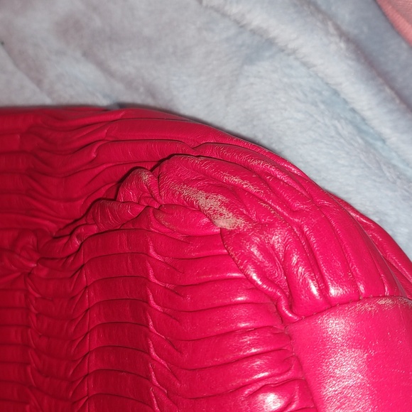 Coach Ashley (2013) Gathered Leather shoulder bag in Rasberry PreLoved - Picture 10 of 16